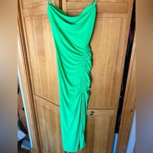 Zara Vibrant Green Dress